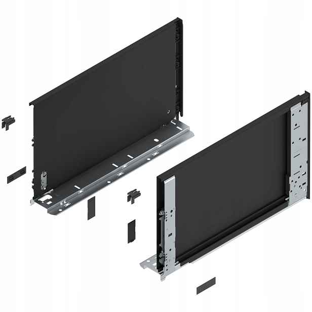 Blum 770F4001S Boční strana zásuvky Legrabox vnitřní výška 241 mm délka 400 mm