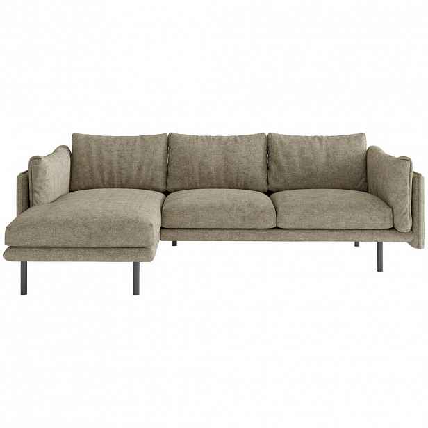 Livetastic ROHOVÁ SEDAČKA, textil, světle hnědá - 001968003108