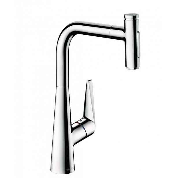 Hansgrohe Talis Select M51 - Dřezová baterie M5117-H300 s výsuvnou sprškou, sBOX, chrom 73867000