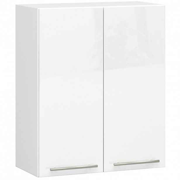 RAUMHIRSCH FURNITURE ZÁVĚSNÁ SKŘÍŇ Bílá, lesklá bílá 72/60/30