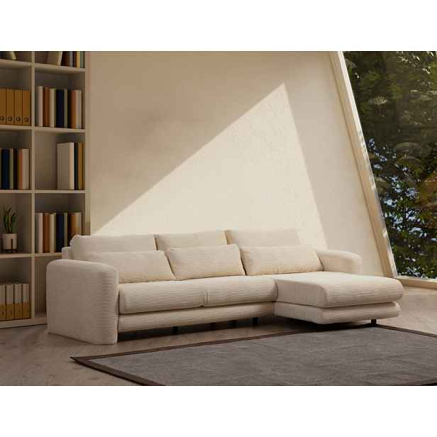 Rohová sedací souprava Lily Corner Right Beige