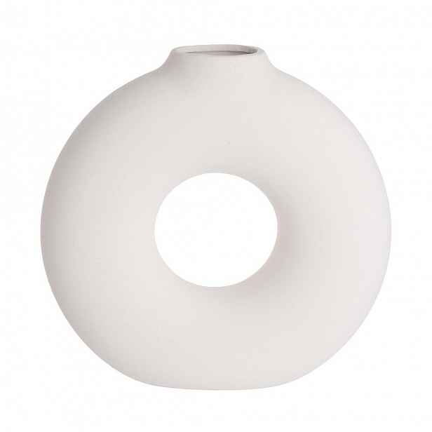 Butlers LOOP Váza 26 cm - béžová