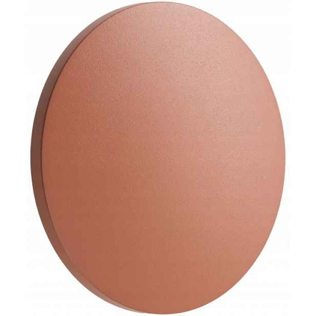 Nowodvorski Fasádní Nástěnné Svítidlo Měděné 11564 Aria Led S Kruhem 3000K 13,5CM