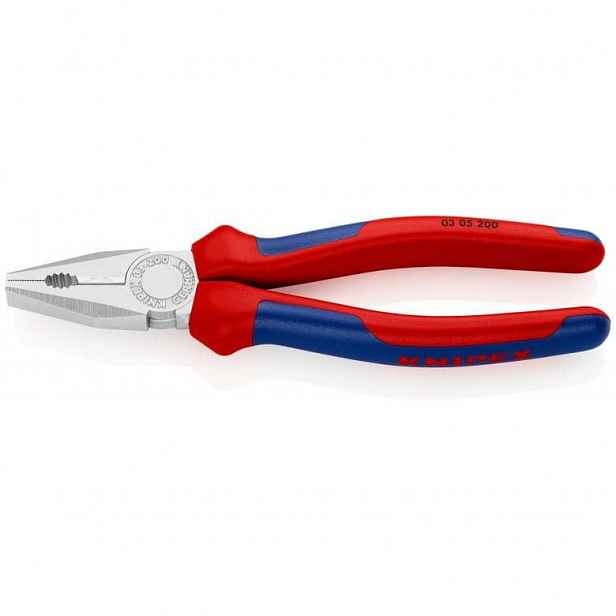 Univerzální kleště Kombinačky 200 mm Knipex 03 05 200 Chromované