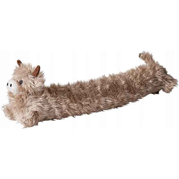 Kožešinová ochrana do okna proti průvanu Jak 75 cm světle hnědá, H&l