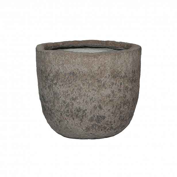 Květináč Mt. Russell, šedý diorit, více velkostí - Pottery Pots Velikost: S - ⌀ 34,5, v. 29 cm