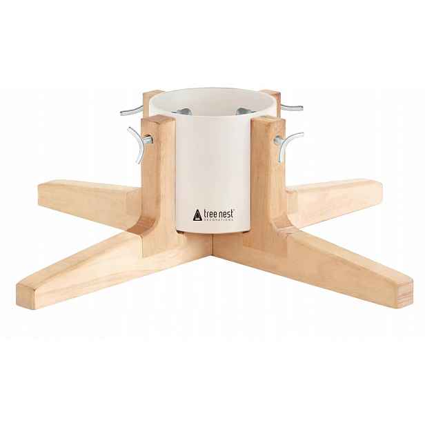 Stojan na vánoční stromek Rustic Design – bílý, průměr kmene 9 cm Tree Nest