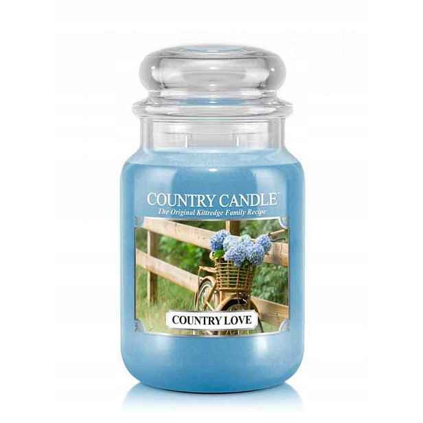 Tradiční sójová svíčka Country Love Kringle Candle 1 ks
