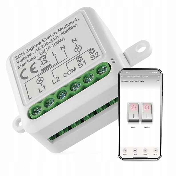 Emos GoSmart modul ZigBee 2kanálový H5104