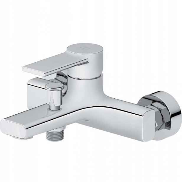 Vanová a sprchová nástěnná baterie Cersanit Zip chrom S951-560