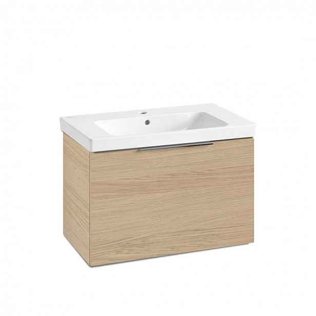 Villeroy & Boch Architectura - Skříňka s umyvadlem, 75x47x42 cm, 1 zásuvka, Nordic Oak 4A878001SVJ