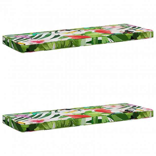 vidaXL Sady polštářů na lavici (2 kusy) VUGHT 2 ks 100% polyester