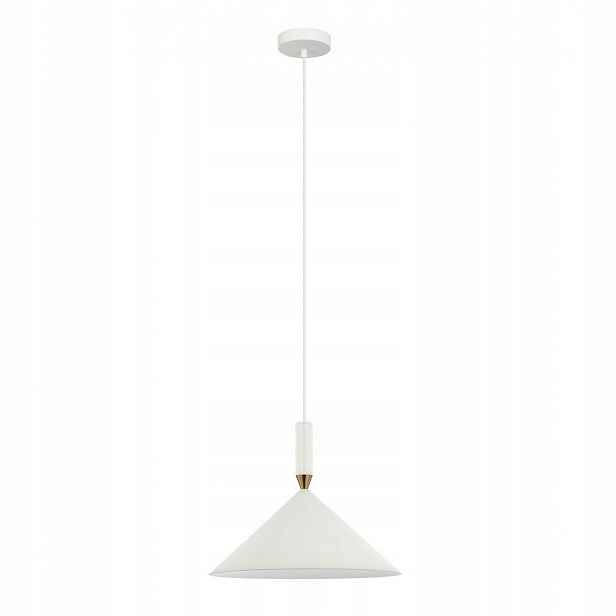 Drello, Minimalistická, dekorativní bílá kovová lampa, E27