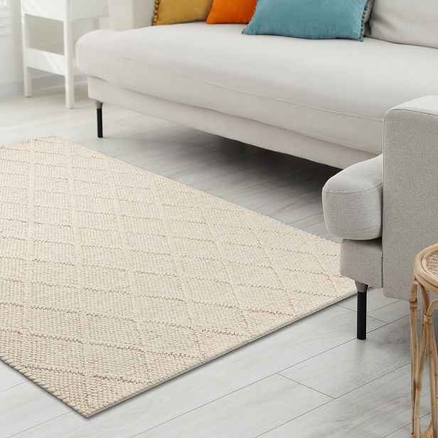 Kusový koberec Tahar 99001B cream, 160x240, bílá, ložnice, Dywany Łuszczów