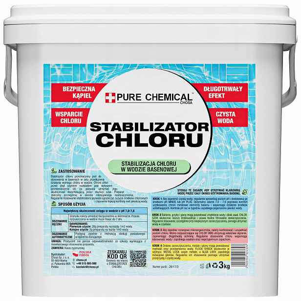 Stabilizátor Chlóru Minimalizace Zápachu A Snížení Spotřeby Chlóru 3kg