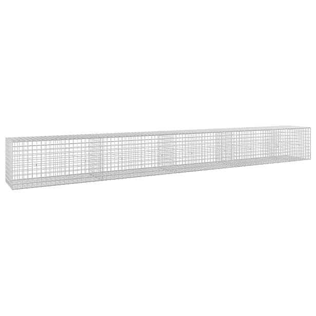 vidaXL Gabion s drátem 5 mm a síťkou 5x5 cm 450x50x50 cm