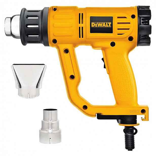 DeWALT - Elektrická horkovzdušná pistole 2000 W s příslušenstvím D26414