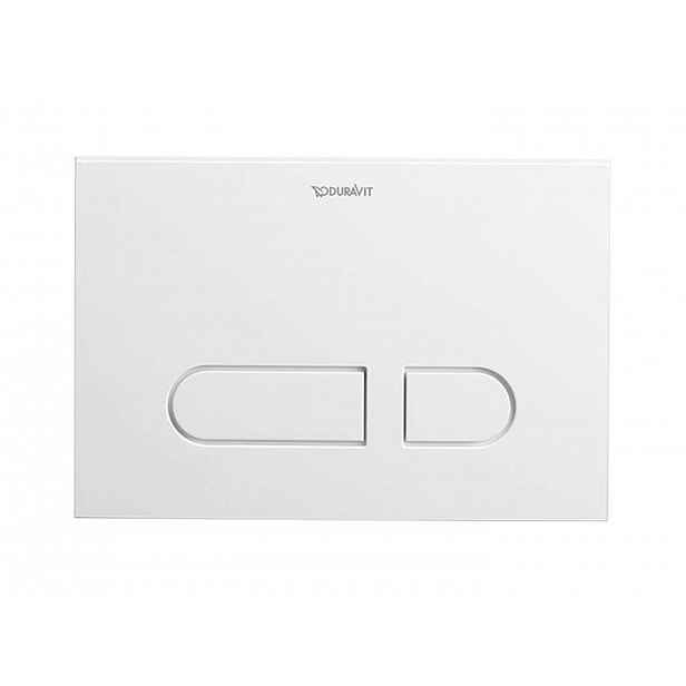 Duravit DuraSystem - Ovládání splachování, bílá WD5001011000
