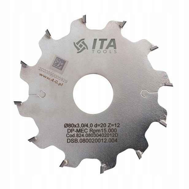 Ita Tools trapézový podřezávač Diamant 80x20x12Z H4
