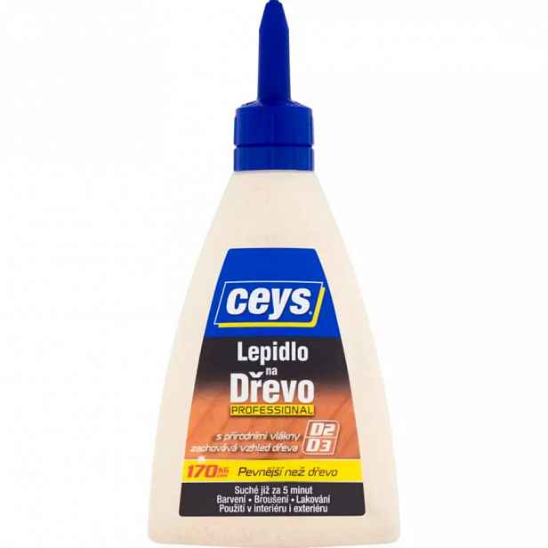 Lepidlo Ceys Professional D2D3 na dřevo 250 g