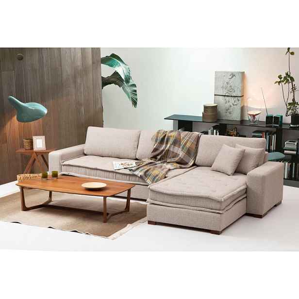 Rohová sedací souprava Lena Corner (L3-CHL) - Sand Beige