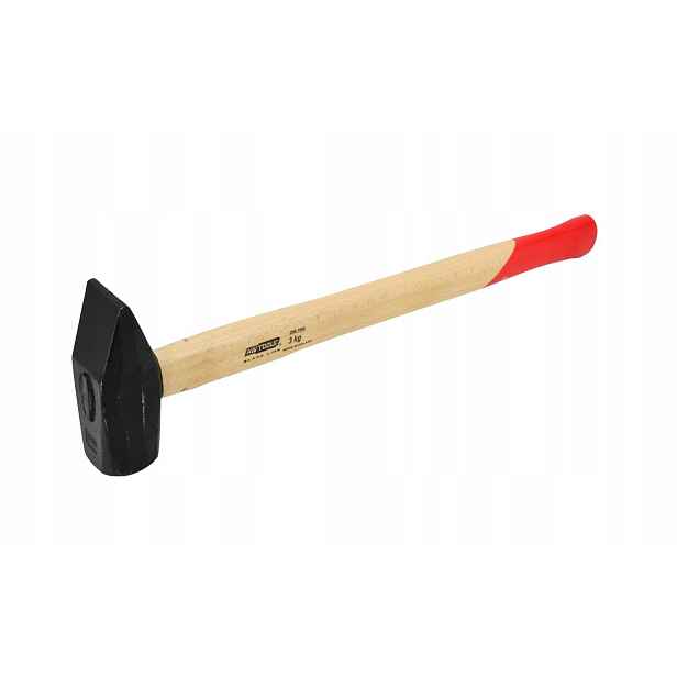Awtools Kovářské Kladivo 3,0 kg Dřevěná Násada Black Line AW32041BL