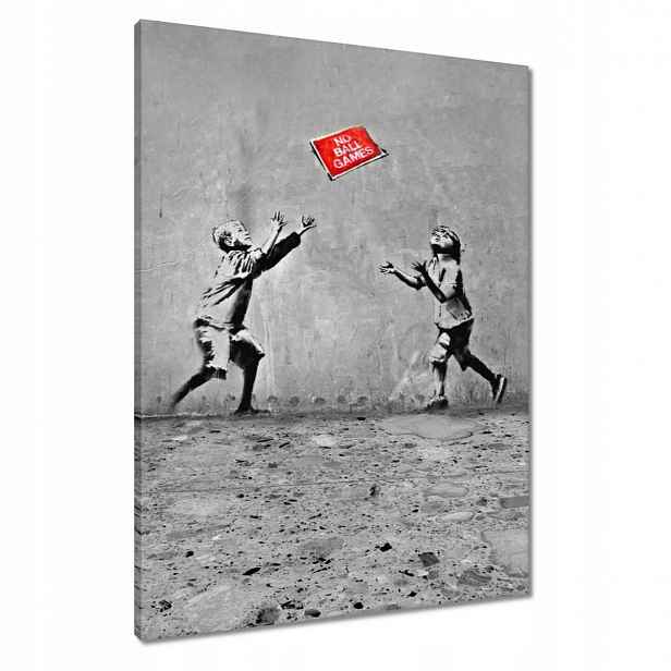 Obrazy 60x80 Banksy No Ball Games