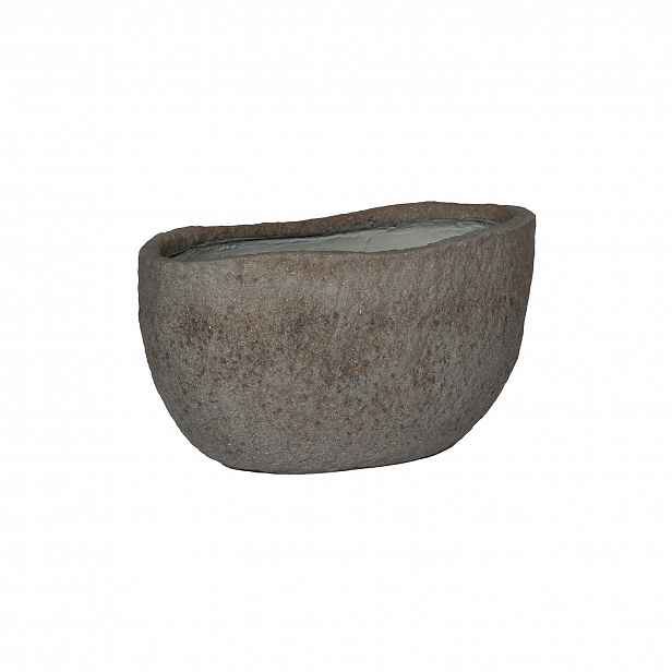 Květináč Mt. Hunter, šedý diorit, více velkostí - Pottery Pots Velikost: S - 60 x 34 x 29 cm