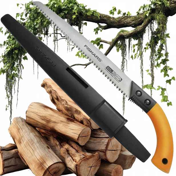 Ruční Pila Fiskars Pro Čerstvé Zahradní Dřevo, Lehká, Výkonná Dílna SW84