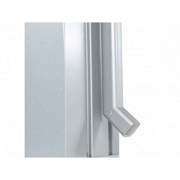 Sada okapových svodů k domku EUROPA, stříbrná metalíza BH44070