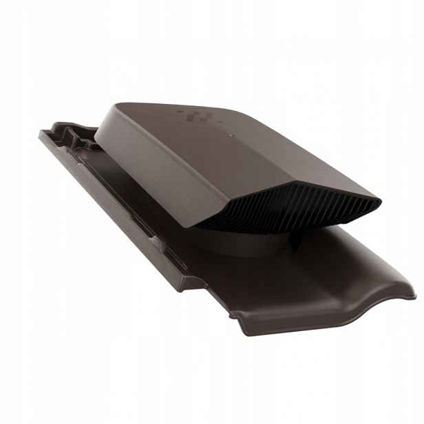 Ventilační střešní ventilátor Roben Piemont Hnědý