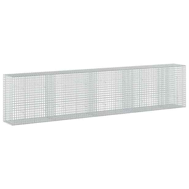 vidaXL Gabion s drátem 5 mm a síťkou 5x5 cm 450x50x100 cm