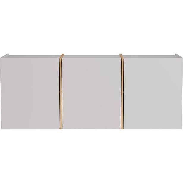 Krémová předsíňová skříňka 138x55x29 cm Libbiano – Germania