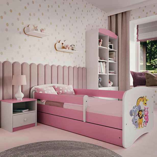 MID.YOU POSTEL PRO DĚTI A MLÁDEŽ 80/160 cm, bílá, pink