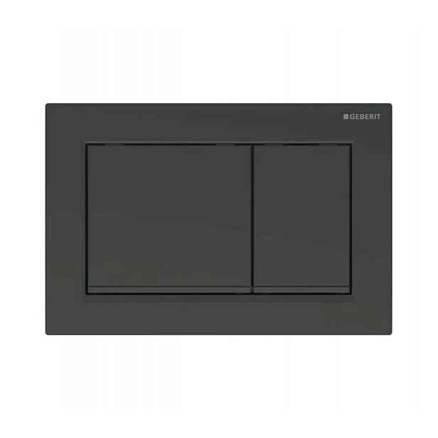 Geberit Omega20 - Ovládání splachování, matná černá 115.080.16.1