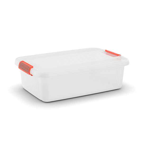 KIS K Latch 85610000719 Box 28 L, průhledný / oranžový
