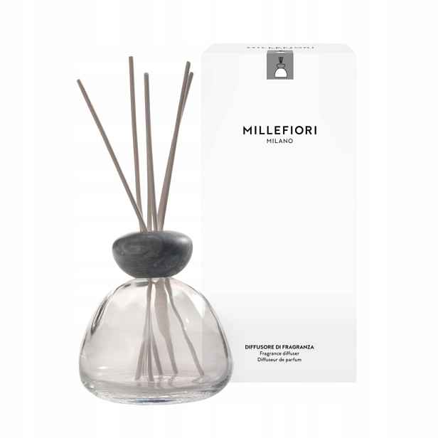 Millefiori Milano Marble Glass Clear Grey difuzér 400 ml