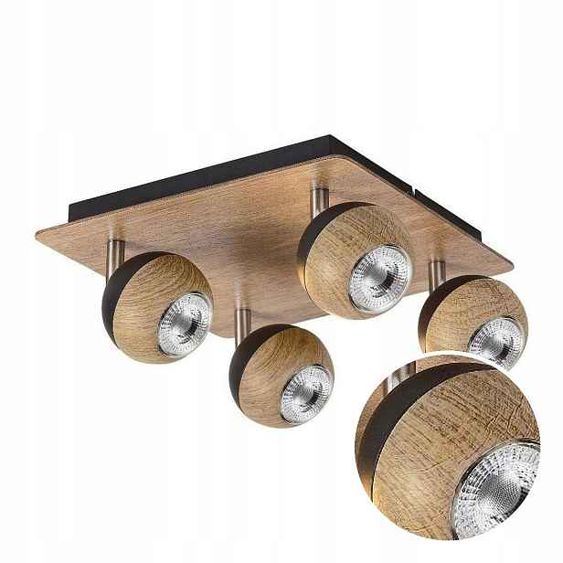Reflektorová stropní lampa Spot Bronzová 4xGU10 35W Arthur Rabalux