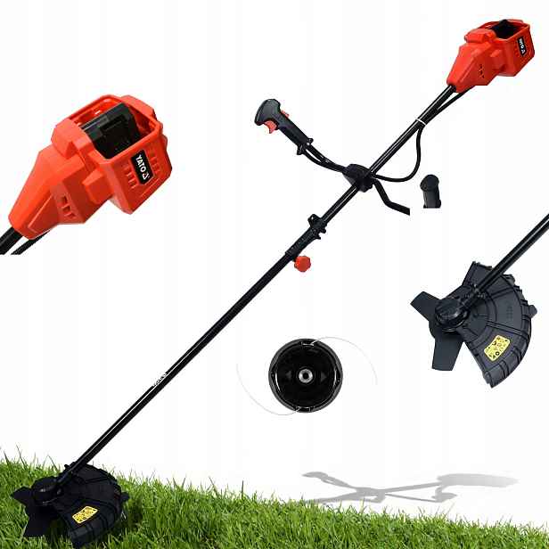 Křovinořez Akumulátorová Bezkartáčová 36V 34CM Body Yato YT-85010