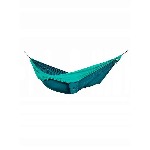 Turistická houpací síť Ticket To The Moon Hammock Double emerald zelená/zelená