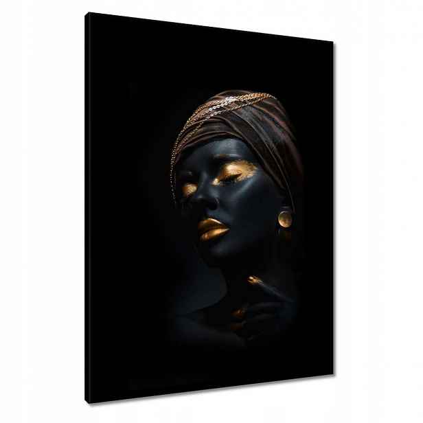 Obrazy 60x80 Zlatý Make-up