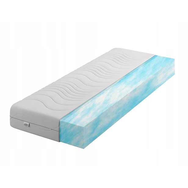 Pěnová Matrace 90x190 20cm H3 středně tvrdá Aqua Foam Oboustranná