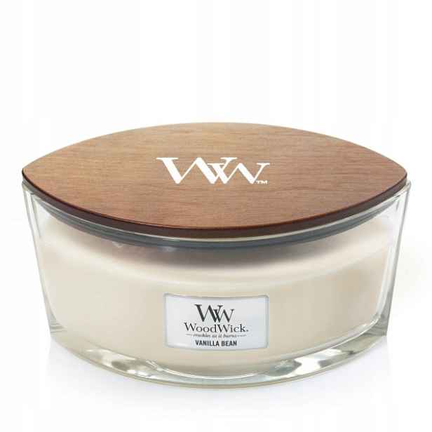 Svíčka Woodwick Hearthwick Vanilla Bean 453 g