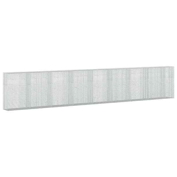 vidaXL Gabion s drátem 5 mm a síťkou 5x5 cm 850x50x150 cm