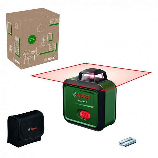 Bosch - Čárový laser PLL 360-1, dosah 24 m 0603663LZ0