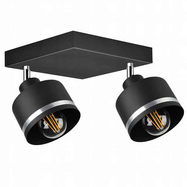 Kovová lampa Stropní Svítidlo Stropní lustr s páskem