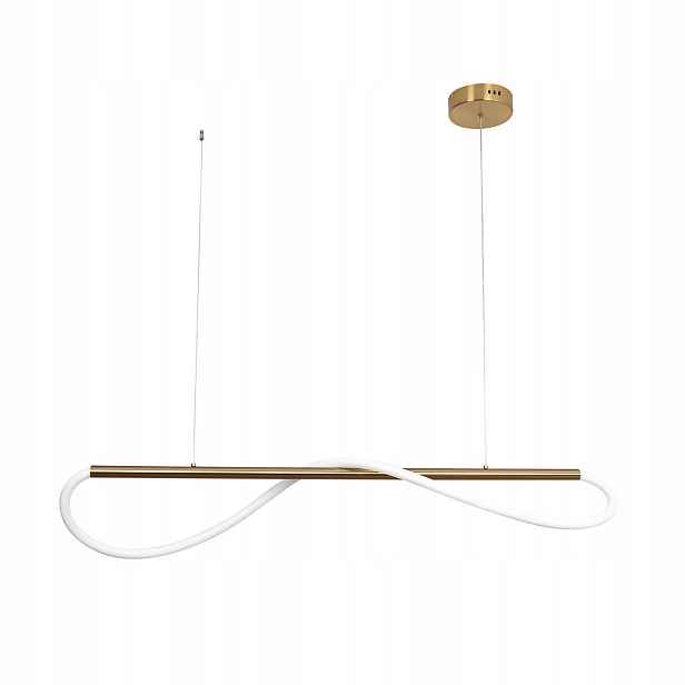 Light Prestige Závěsná lampa Meleca S Zlato-bílá Led 24W 2400lm