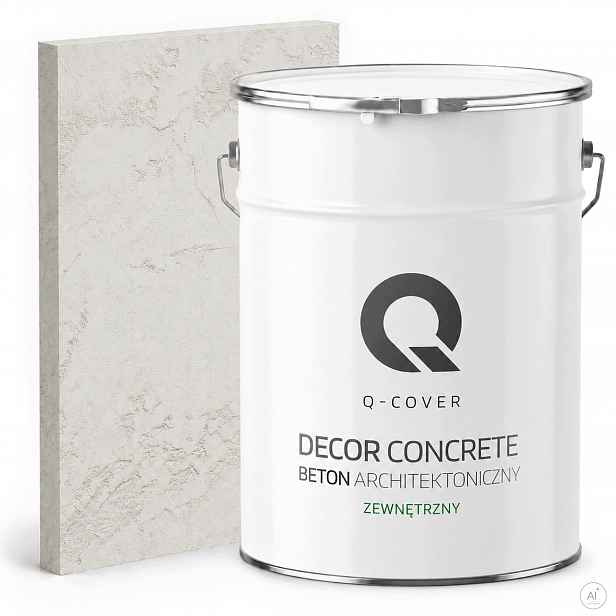 Vnější Architektonický Beton 5m2 7kg Bílý F101 Ozdobný Na Zeď