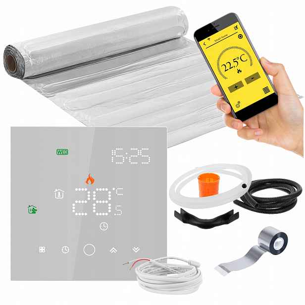 Set Vyhřívací Podložka pro topení Mission Air pod panely MAL-160W/m² 2,5m² WIFi