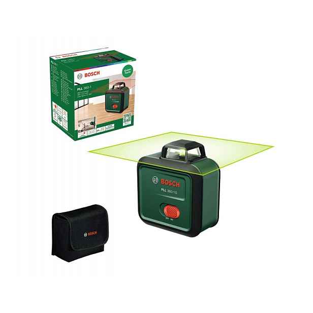 Bosch - Čárový laser PLL 360-1G, dosah 30 m 0603663MZ0